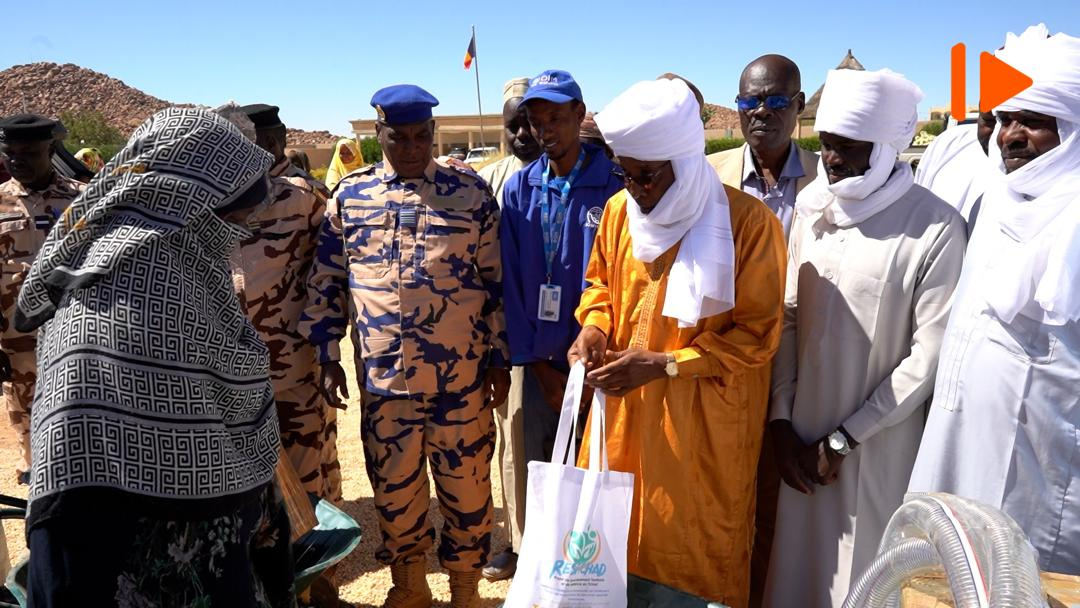 إنيدي شرق: تسليم المعدات الزراعية والغذائية إلى أم جرس