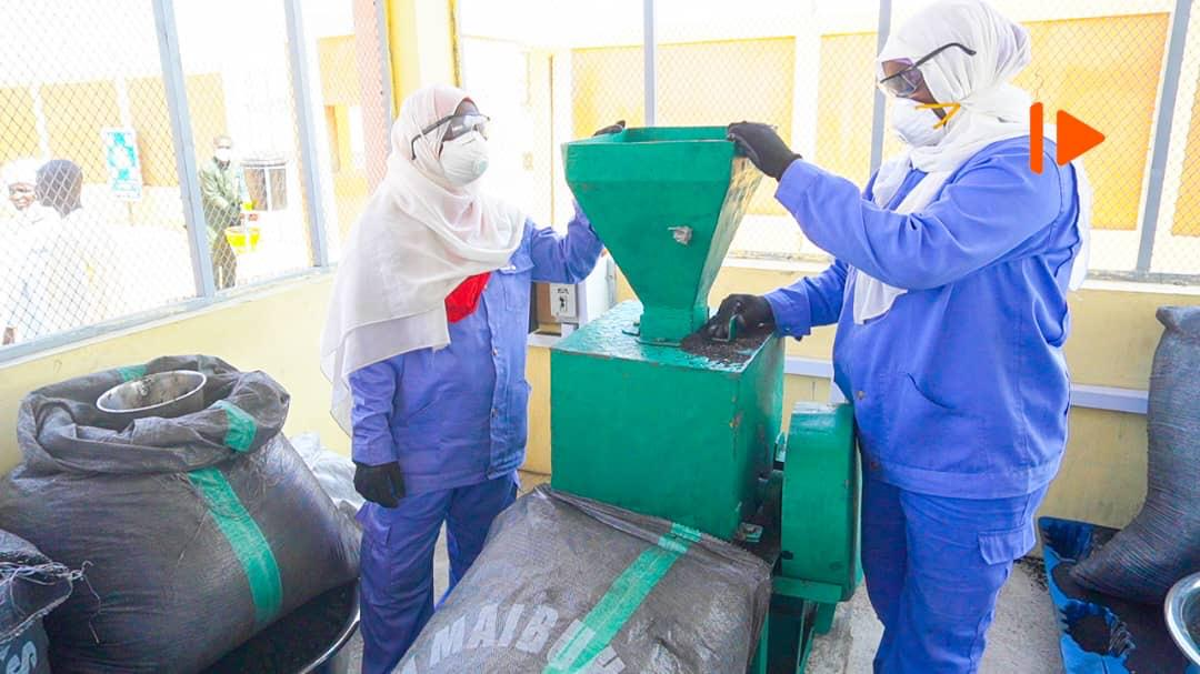 أبشة تدشن أول وحدة حديثة لمعالجة النفايات