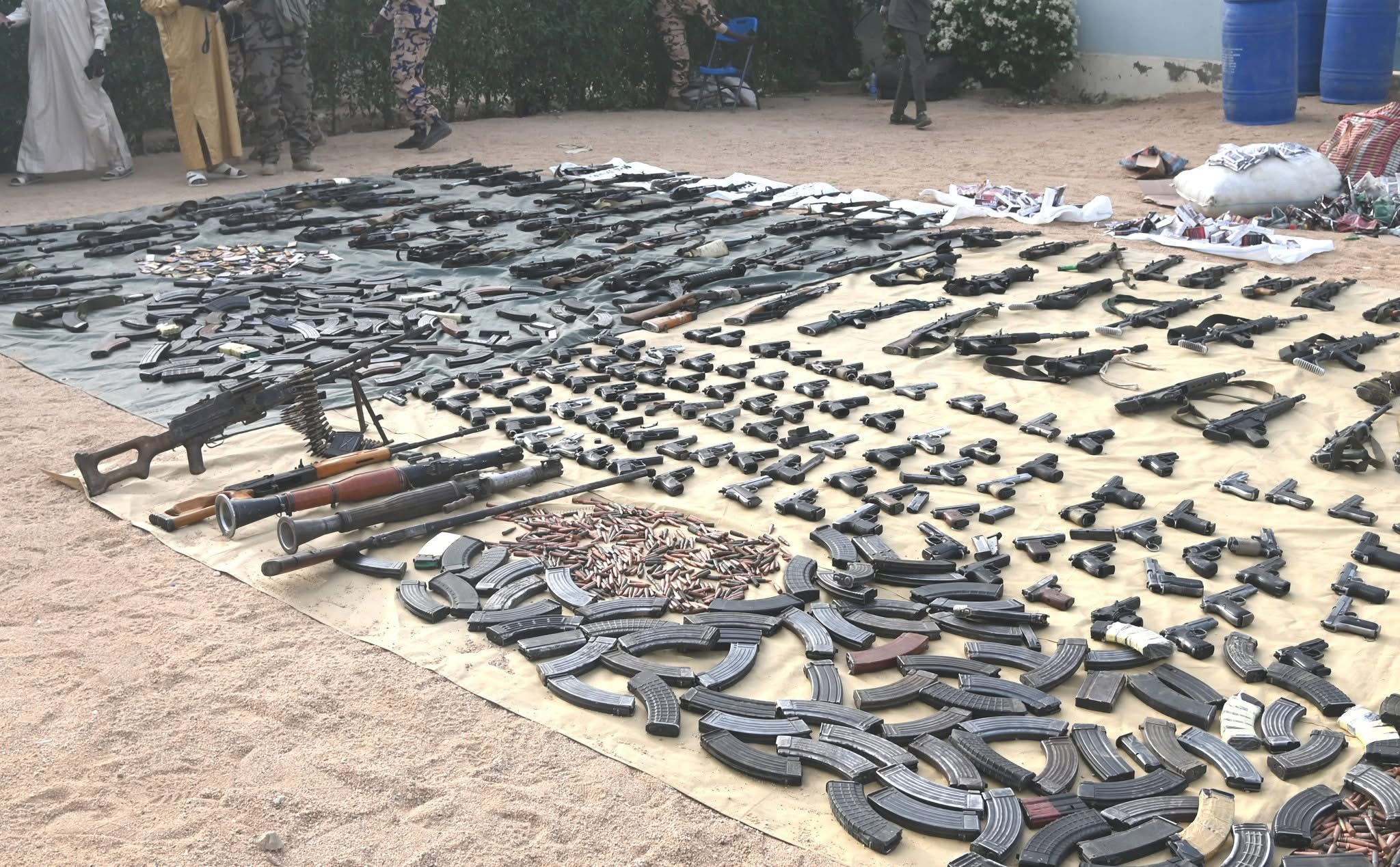 أمن: اللجنة المشتركة لنزع السلاح تكشف حصيلة عملياتها وتعزز الاستقرار بمدينة أبشي